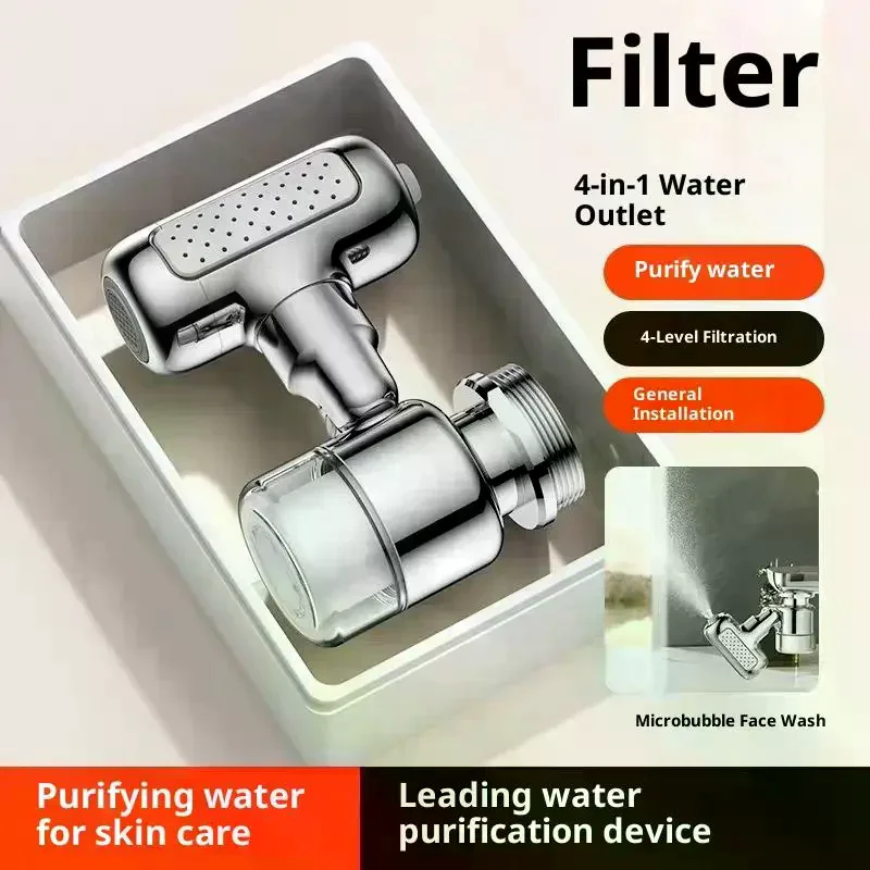 Universal Metal Faucet Extender With Filter 1080° Rotation Tap Aerator 4 Modes Splash Basin Swivel Robotic Arm Faucets Extension
Universal Metal Faucet Extender With Filter 1080° Rotation Tap Aerator 4 Modes Splash Basin Swivel Robotic Arm Faucets Extension