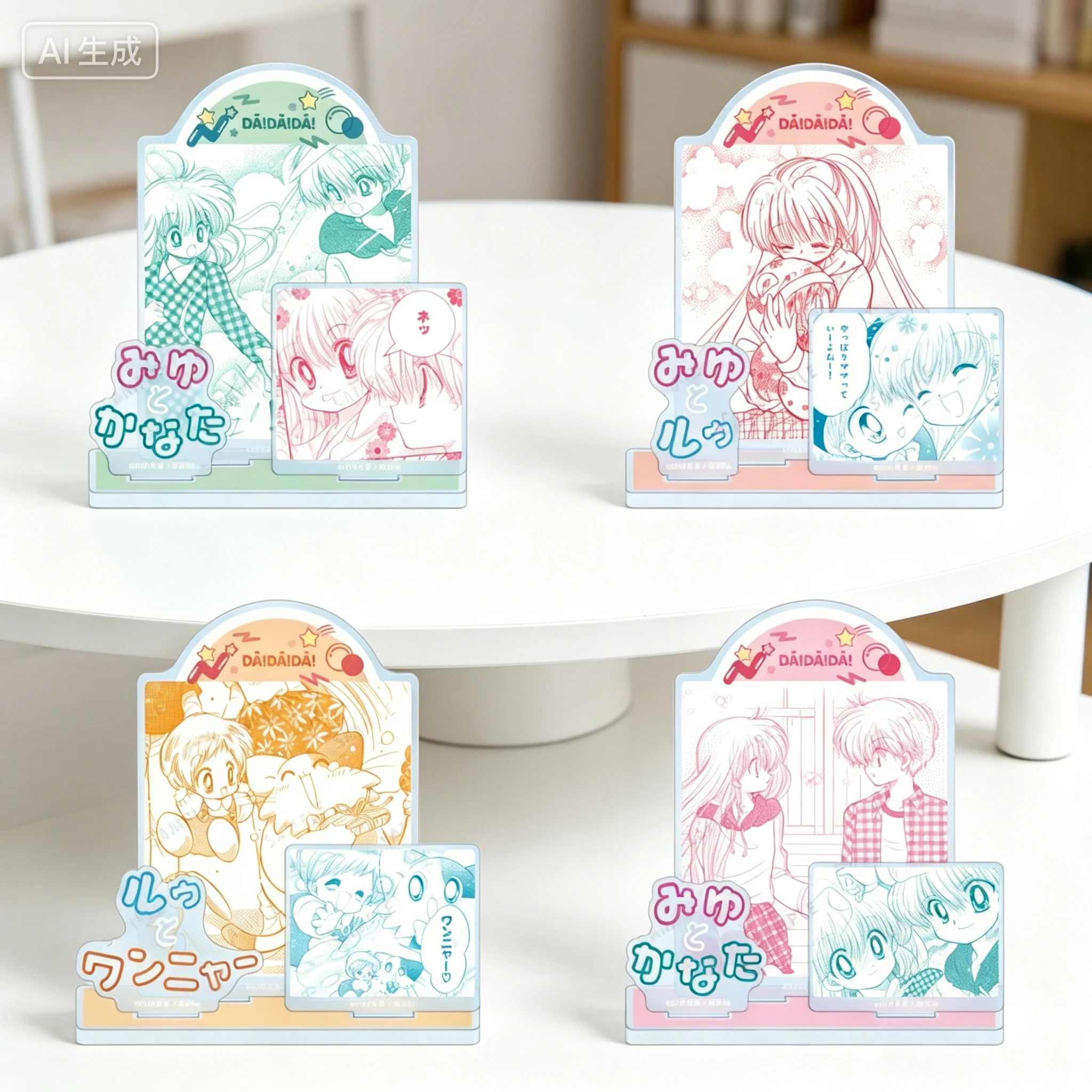 Anime UFO Baby Star Miyu Kouzuki Kanata Scene drawing Acrylic Stand Model Plate Keychains Desktop Ornament Fans Gifts
Anime UFO Baby Star Miyu Kouzuki Kanata Scene drawing Acrylic Stand Model Plate Keychains Desktop Ornament Fans Gifts