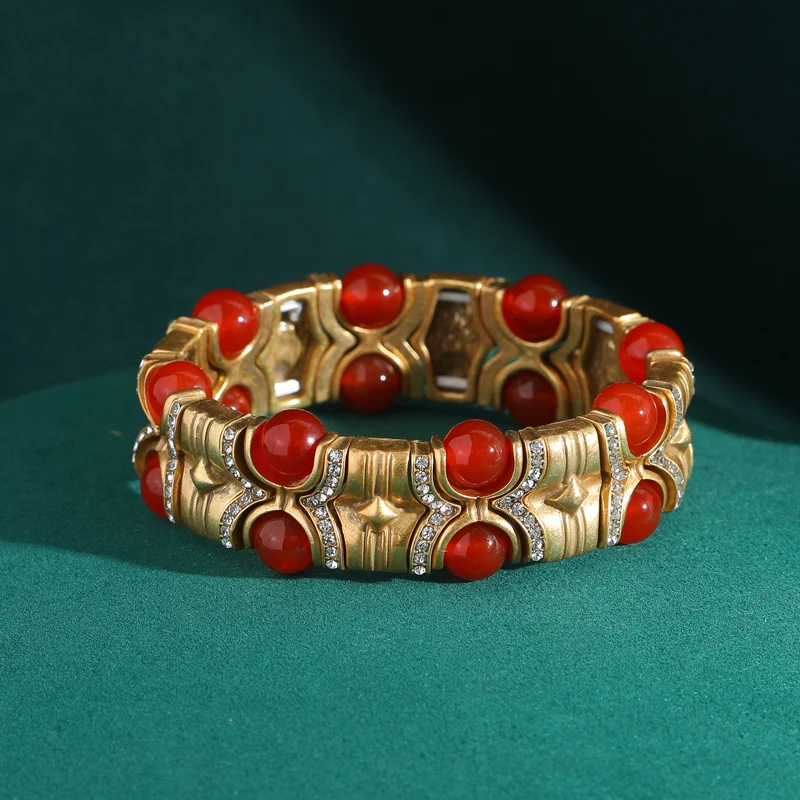 Vintage Pearl Double Layer Bracelet Turquoise Natural Stone For Women Gold Color Rhinestone Luxury Designer Dubai Jewelry Bridal
Vintage Pearl Double Layer Bracelet Turquoise Natural Stone For Women Gold Color Rhinestone Luxury Designer Dubai Jewelry Bridal