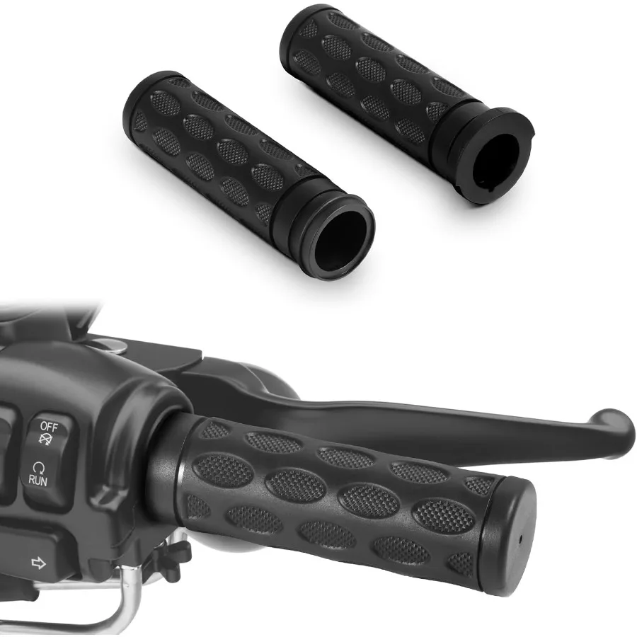 Hand Grips 1 inch Electronic Throttle Control NonSlip Rubber Handle Bars Compatible with Harley Touring Dyna Softail Sportster
Hand Grips 1 inch Electronic Throttle Control NonSlip Rubber Handle Bars Compatible with Harley Touring Dyna Softail Sportster