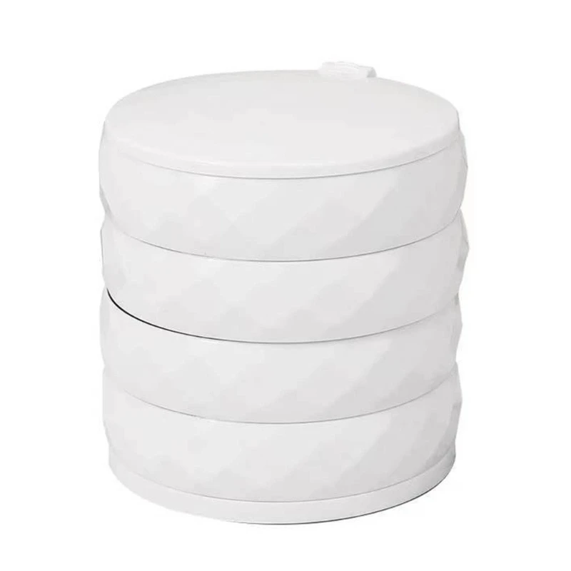 Rotating Jewelry Large Capacity MultiLayer Jewelry Storage For Women Girl Round Earring Holder Home Display 57BD
Rotating Jewelry Large Capacity MultiLayer Jewelry Storage For Women Girl Round Earring Holder Home Display 57BD