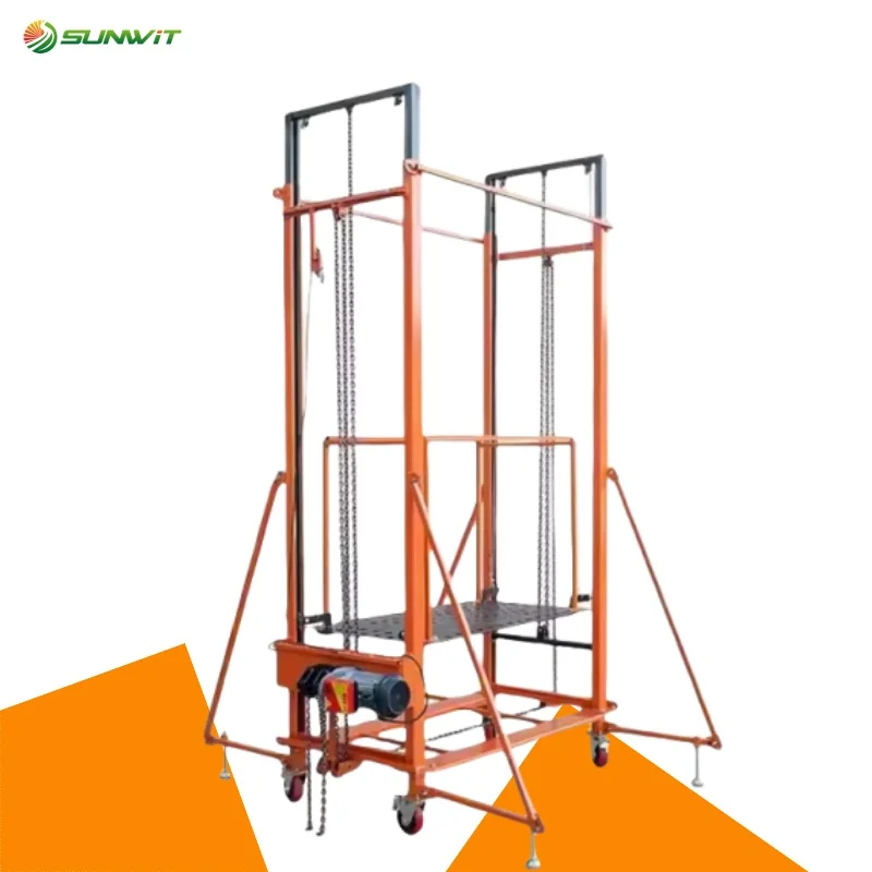 Modern Foldable 500kg 300kg Load Electric Lifting Scaffold Small Steel Scaffolding Hoist High Quality
Modern Foldable 500kg 300kg Load Electric Lifting Scaffold Small Steel Scaffolding Hoist High Quality