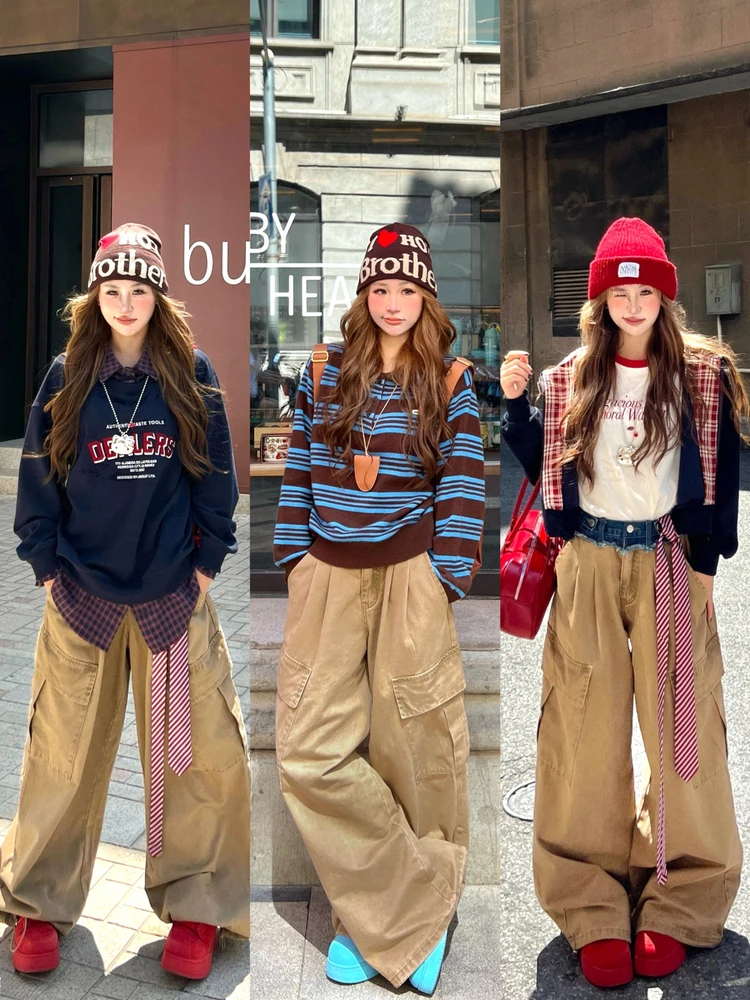 Джинсы с высокой талией и прямыми штанинами Nii Daily Korean Sle, брюки-клеш с отворотами, двусторонние, из денима, уникальный дизайн, эффектные
Джинсы с высокой талией и прямыми штанинами Nii Daily Korean Sle, брюки-клеш с отворотами, двусторонние, из денима, уникальный дизайн, эффектные