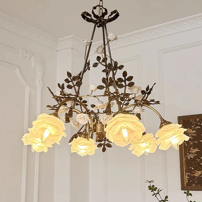 Floral lamp vintage Led copper Glass ceiling Chandelier,Dining room,Living Room,Restaurant decoration home lighting loft lamp
Floral lamp vintage Led copper Glass ceiling Chandelier,Dining room,Living Room,Restaurant decoration home lighting loft lamp