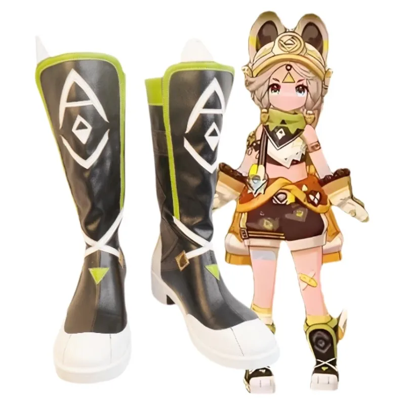 Game Genshin Impact Kachina Cosplay Shoes Men Women Anime Halloween Party Carnival Role Play Outfit Prop Boots
Game Genshin Impact Kachina Cosplay Shoes Men Women Anime Halloween Party Carnival Role Play Outfit Prop Boots