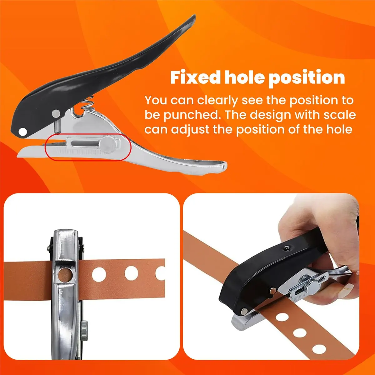 AB08 Hole Punch 5/16 Inch-8mm Single Hole Hole Punch, Heavy Duty Hole Punch Single, Portable Handheld Long Hole Hole Punch
AB08 Hole Punch 5/16 Inch-8mm Single Hole Hole Punch, Heavy Duty Hole Punch Single, Portable Handheld Long Hole Hole Punch