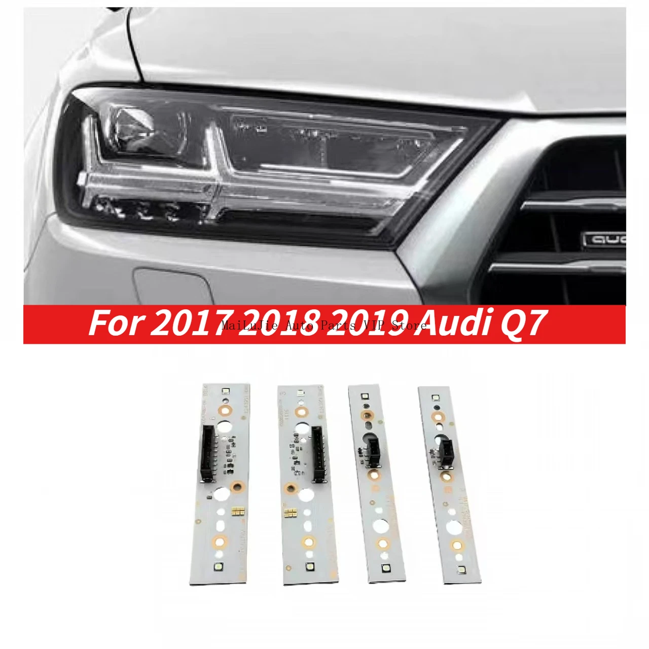 New LED board For 2017 2018 2019 Audi Q7 LED White Headight DRL Turn Signal Chips Daytime Running Light Car Accessories
New LED board For 2017 2018 2019 Audi Q7 LED White Headight DRL Turn Signal Chips Daytime Running Light Car Accessories