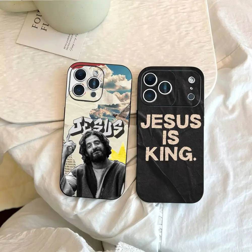 Jesus is King Phone Case For iPhone 17, 16,15,14,13,12,11 Plus,Pro Max, Others Soft Black Cover
Jesus is King Phone Case For iPhone 17, 16,15,14,13,12,11 Plus,Pro Max, Others Soft Black Cover