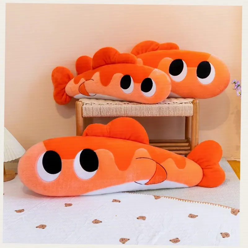 Super Soft Short Plush Orange Fish Stuffed Long Pillow Cartoon Animal Body Cushion Rest Support Decor For Bedroom
Super Soft Short Plush Orange Fish Stuffed Long Pillow Cartoon Animal Body Cushion Rest Support Decor For Bedroom