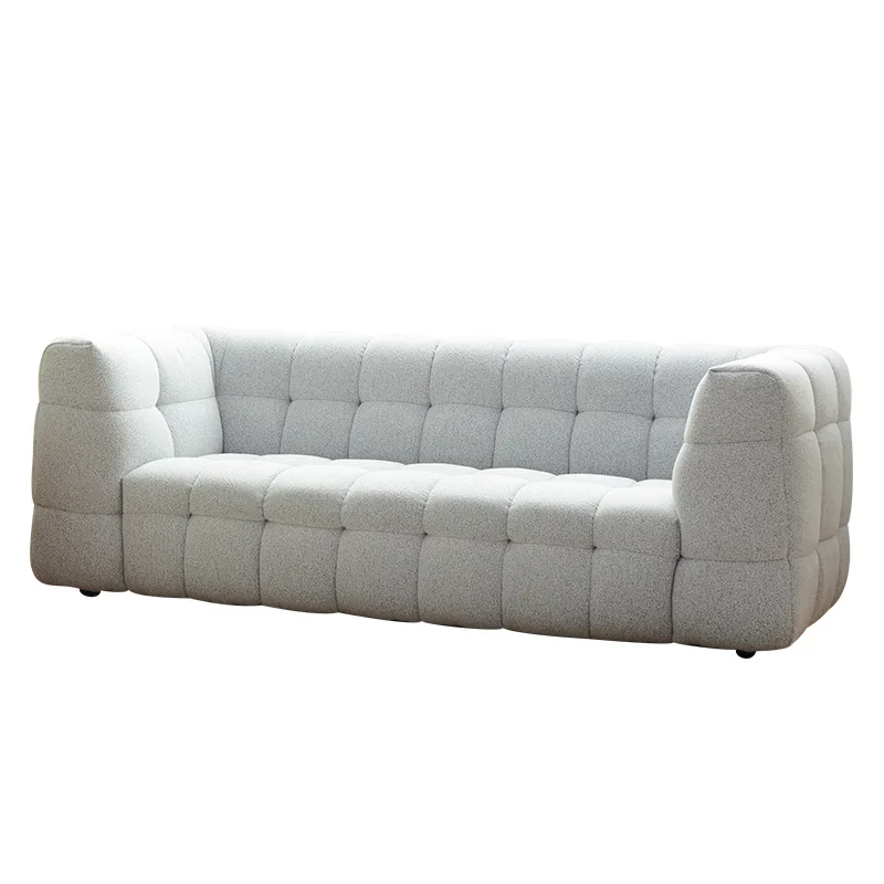 Cloud sofa, small apartment living room, cream furniture style, French lamb wool, fabric, apartment hotel
Cloud sofa, small apartment living room, cream furniture style, French lamb wool, fabric, apartment hotel