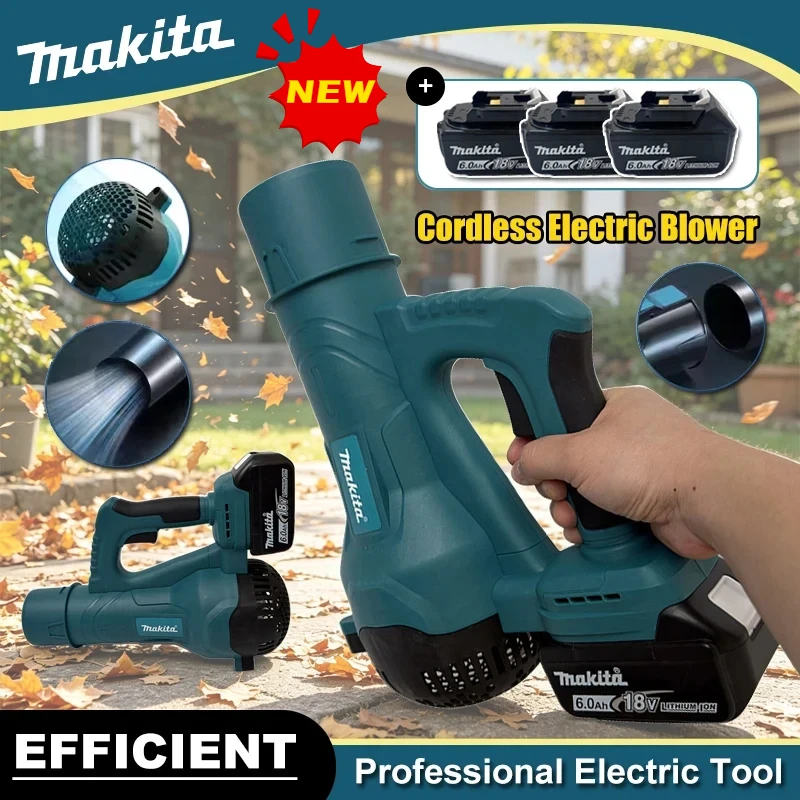 2026 Makita Brushless Cordless Air Blower Handheld Leaf Jet Turbo Blower Power Tool For 18V Battery
2026 Makita Brushless Cordless Air Blower Handheld Leaf Jet Turbo Blower Power Tool For 18V Battery
