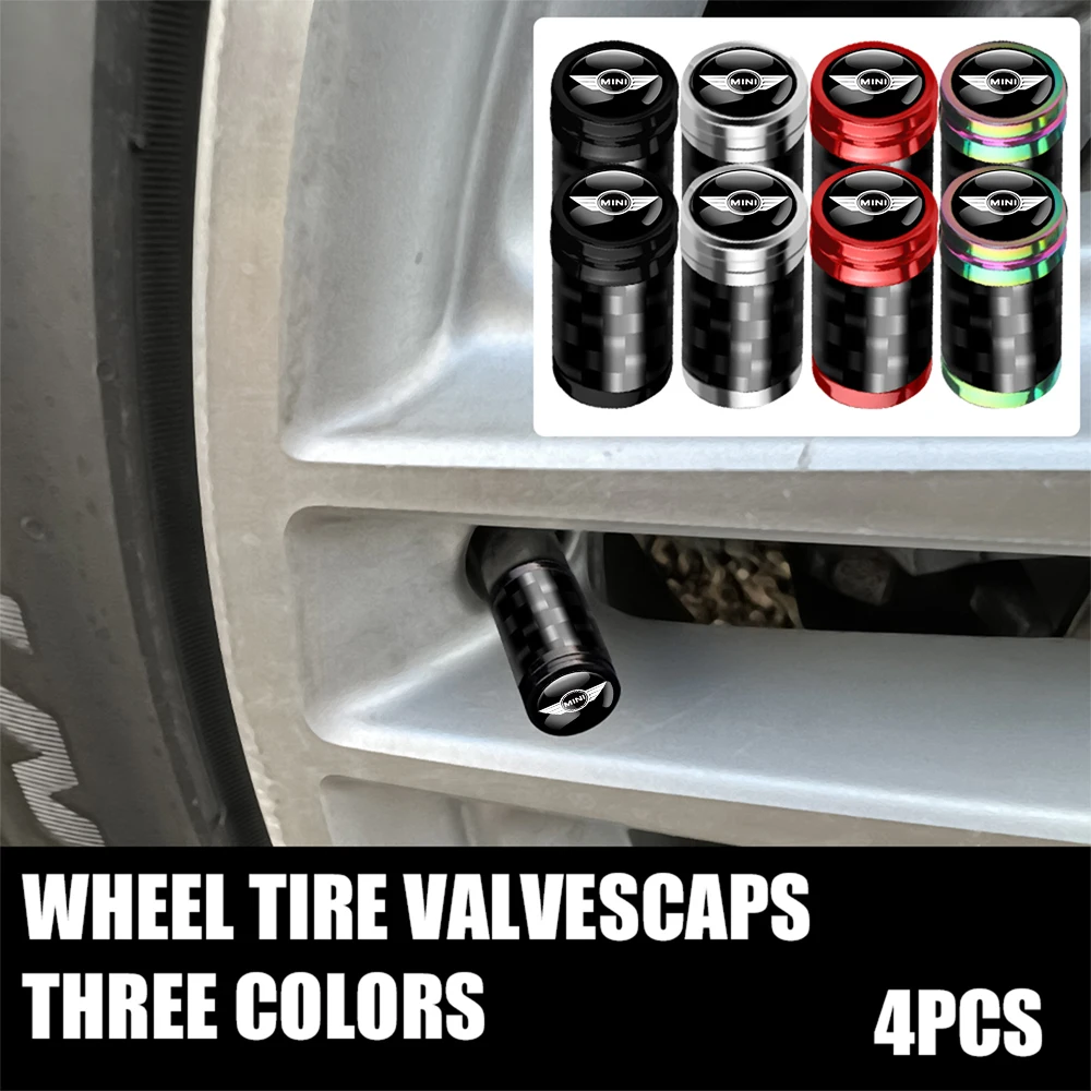 4Pcs Car Wheel Tire Valve Cap Stem Cover Decor Auto Accessories For MINI Cooper JCW WORKS R55 R56 F55 F56 R57 R58 R59 R60 R50
4Pcs Car Wheel Tire Valve Cap Stem Cover Decor Auto Accessories For MINI Cooper JCW WORKS R55 R56 F55 F56 R57 R58 R59 R60 R50