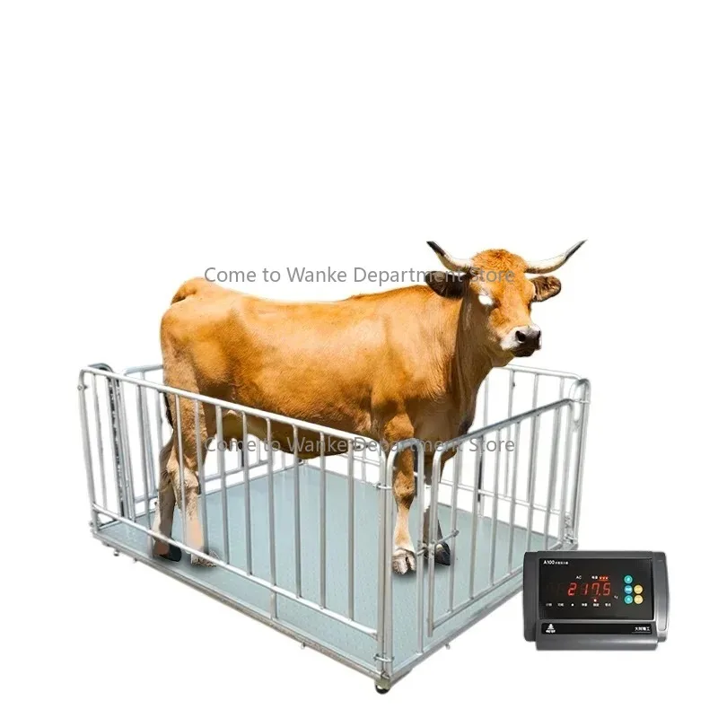 3 Ton Portable Floor Electronic Digital Cow Cattle Livestock Equipment Large Farm Live Animal Weight Weighing Scales For Pig
3 Ton Portable Floor Electronic Digital Cow Cattle Livestock Equipment Large Farm Live Animal Weight Weighing Scales For Pig