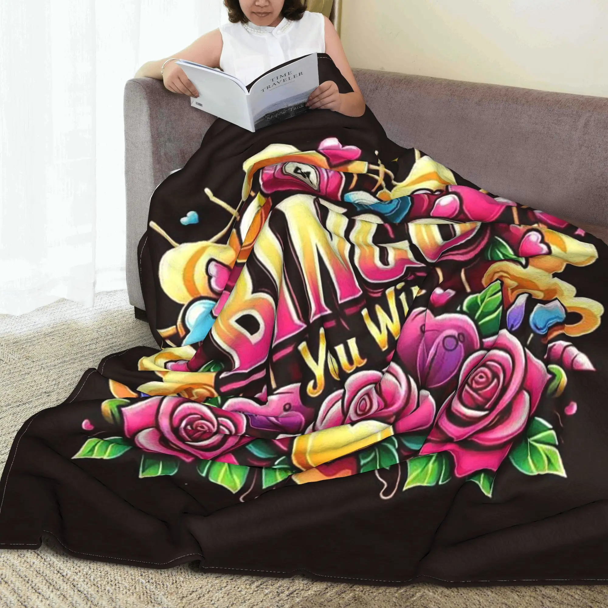 Funny Bingo Game Blanket Multi-function Fleece Sofa Throw Blanket for Home Bedroom Outdoor Throws Bedspread Quilt
Funny Bingo Game Blanket Multi-function Fleece Sofa Throw Blanket for Home Bedroom Outdoor Throws Bedspread Quilt