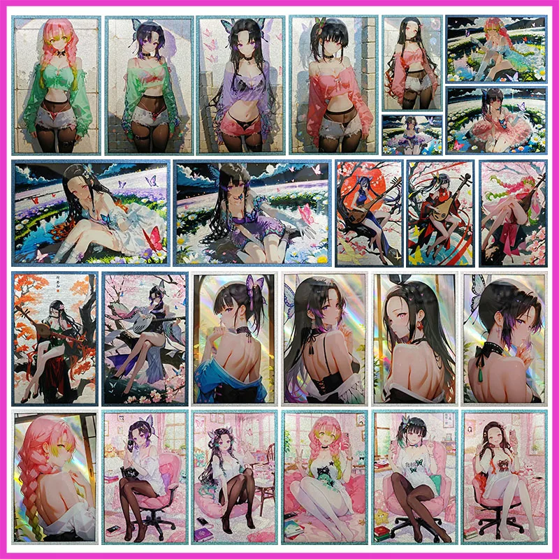 Anime Goddess Story Rare A6 Size Collectible Cards Nezuko Mitsuri Kochou Shinobu Kochou Kanae Toys for boys Birthday Present
Anime Goddess Story Rare A6 Size Collectible Cards Nezuko Mitsuri Kochou Shinobu Kochou Kanae Toys for boys Birthday Present