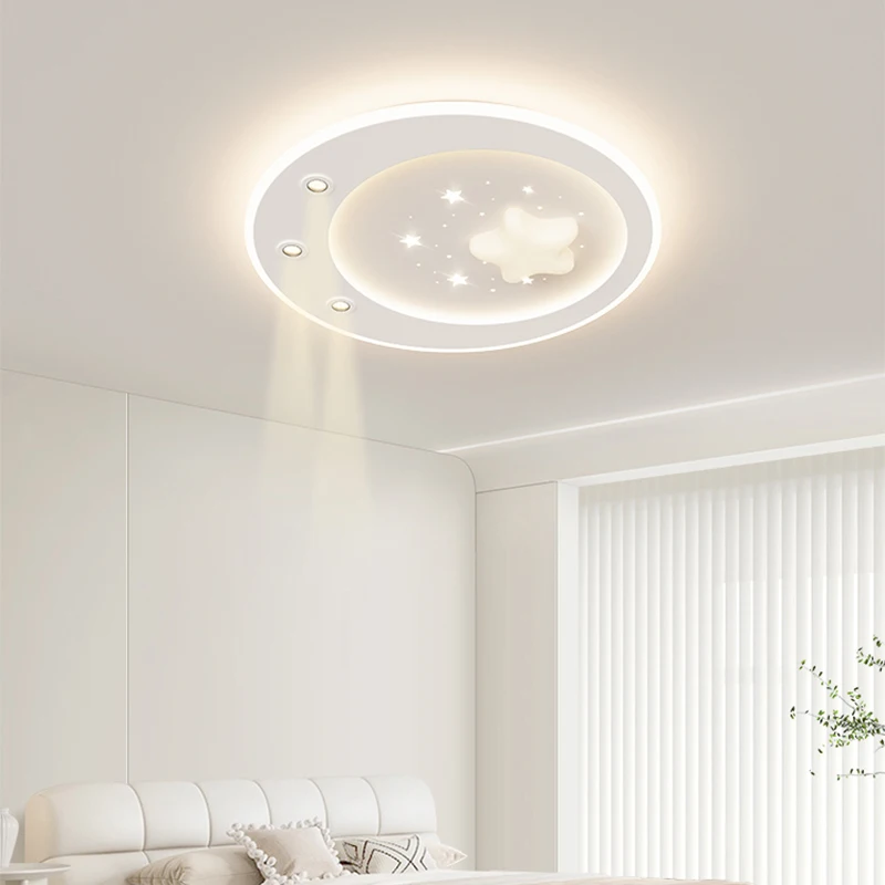 Full Spectrum Children's Room Ceiling Lights Modern Simple LED Bedroom Three-proof Ceiling Light Anti-blue No Stroboscopic Lamp
Full Spectrum Children's Room Ceiling Lights Modern Simple LED Bedroom Three-proof Ceiling Light Anti-blue No Stroboscopic Lamp