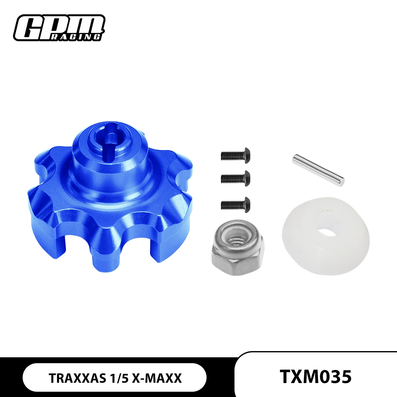 GPM Алюминиевый адаптер с зубчатой шестерней для TRAXXAS 1/5 X-MAXX 6S Monster Truck
GPM Алюминиевый адаптер с зубчатой шестерней для TRAXXAS 1/5 X-MAXX 6S Monster Truck