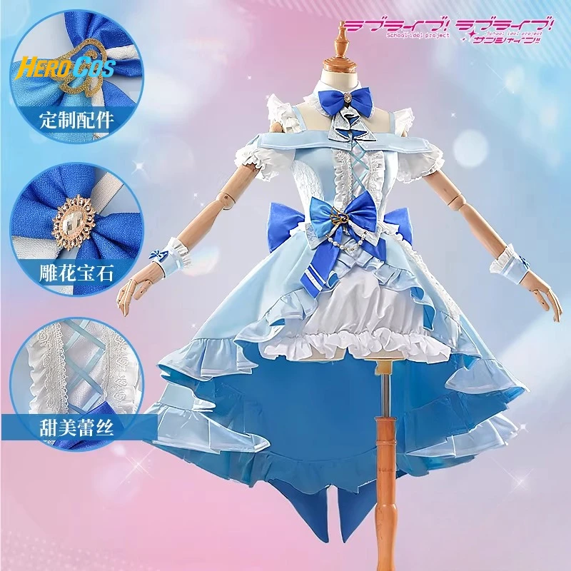lovelive μ's Aqours Cosplay Costume Lolita Dress Princess Dress For Hallowmas Christmas Role Play Women HERO Cos
lovelive μ's Aqours Cosplay Costume Lolita Dress Princess Dress For Hallowmas Christmas Role Play Women HERO Cos