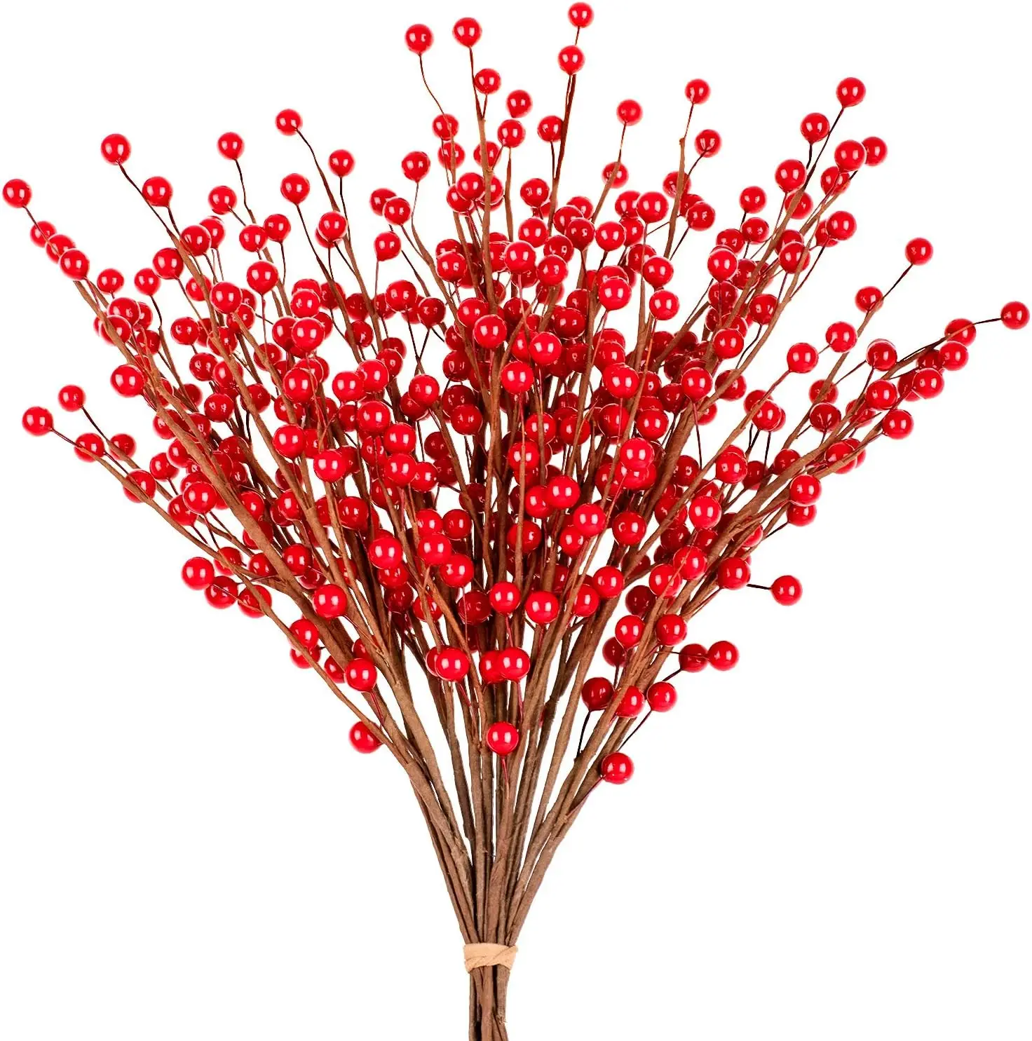 Christmas Red Berry Twig Stem, 12 Pack Artificial Burgundy Picks for Tree & Home Decor
Christmas Red Berry Twig Stem, 12 Pack Artificial Burgundy Picks for Tree & Home Decor