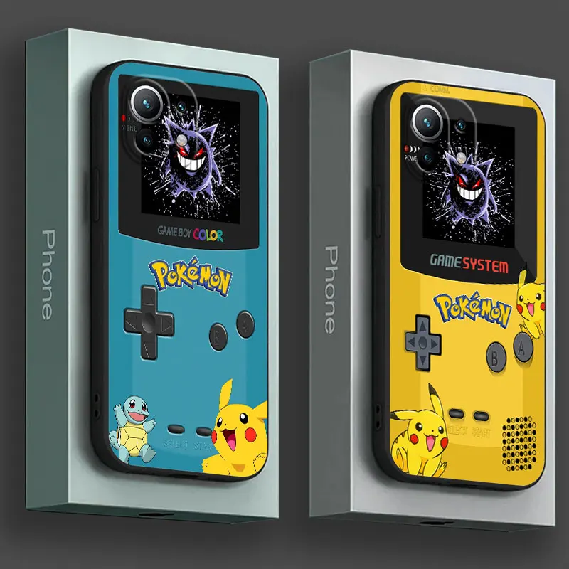 Game-Boys Pokemon Phone Case For Xiaomi 14T 13T 12T 11T 10 14 Pro 12 Mi 11 Lite Poco X3 X4 X5 X6 M5 F5 F6 Pro Soft Cover Pikachu
Game-Boys Pokemon Phone Case For Xiaomi 14T 13T 12T 11T 10 14 Pro 12 Mi 11 Lite Poco X3 X4 X5 X6 M5 F5 F6 Pro Soft Cover Pikachu