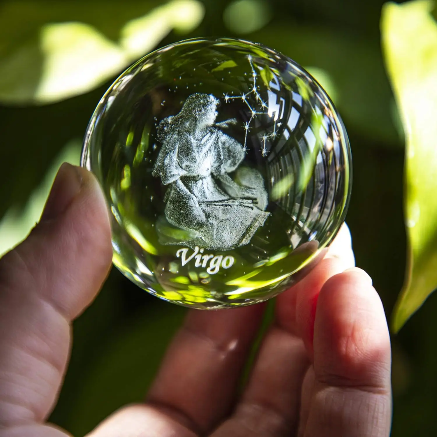 12 Constellation Virgo 6cm 3D Crystal Ball Glass Sphere Ornament Silver Metal Base Crystal Crafts Birthday Gift Home Decor 
12 Constellation Virgo 6cm 3D Crystal Ball Glass Sphere Ornament Silver Metal Base Crystal Crafts Birthday Gift Home Decor