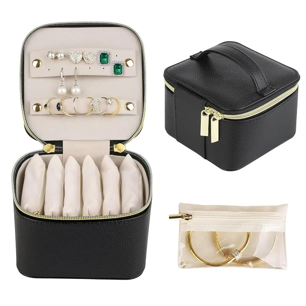 Free ShippingJewelry Box Organizer for Women Girls, Travel Jewelry Case with 6 Portable Zipper Bags, Jewelry Storage Ideal for
Free ShippingJewelry Box Organizer for Women Girls, Travel Jewelry Case with 6 Portable Zipper Bags, Jewelry Storage Ideal for