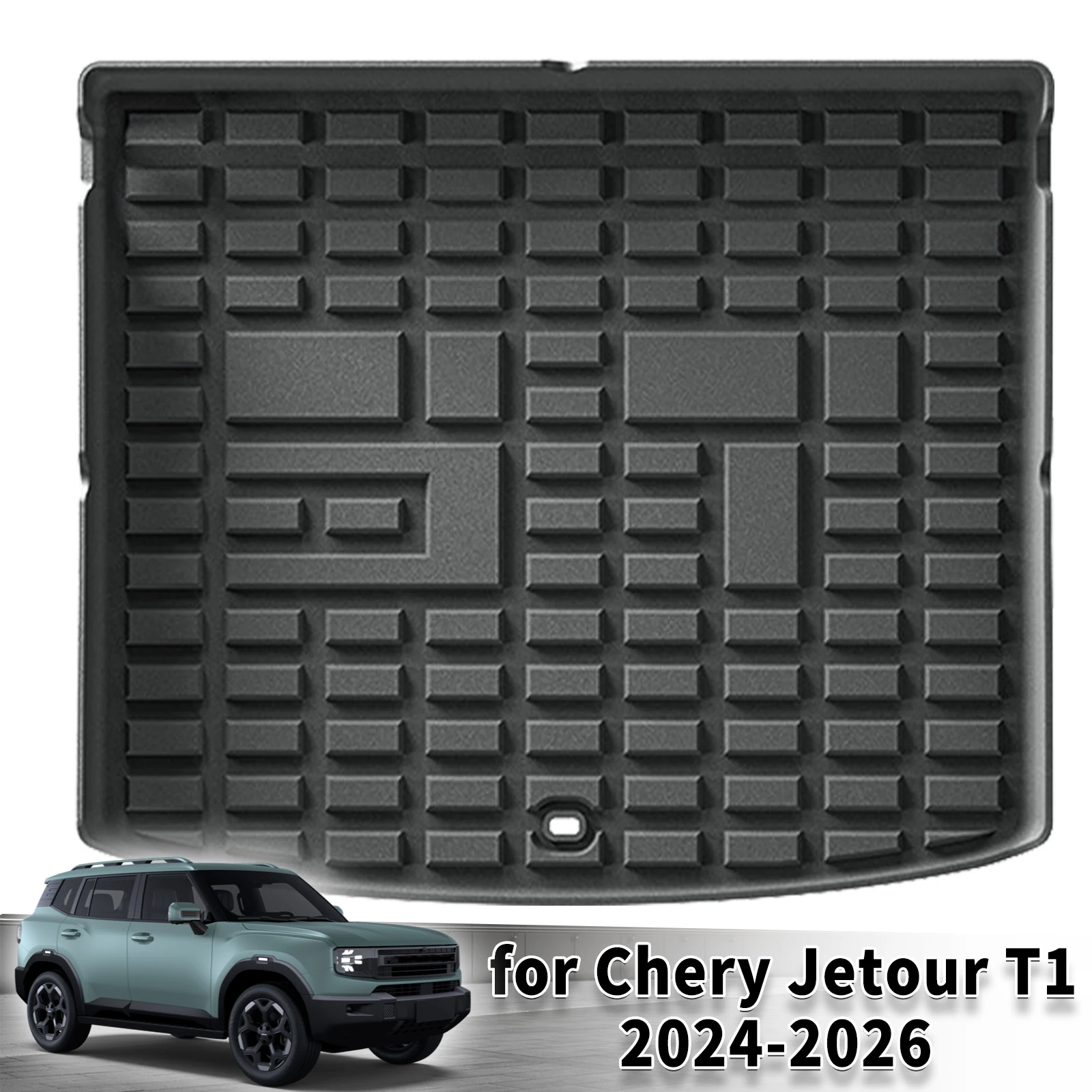 Для Chery Jetour T1 2024 2025 2026 LHD Высококачественный коврик в багажник из ТПЭ + защита спинки заднего сиденья Водонепроницаемая пылезащитная легко чистящаяся подушка
Для Chery Jetour T1 2024 2025 2026 LHD Высококачественный коврик в багажник из ТПЭ + защита спинки заднего сиденья Водонепроницаемая пылезащитная легко чистящаяся подушка