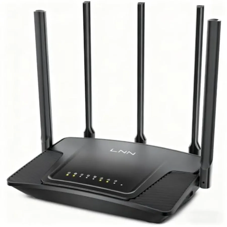 788 WiFi 6 Router AX3000 Dual-Band Wireless Internet Router for Home 1800Mbps Speed 2000 Sq.Ft Coverage 20+ Devices 5 Antennas