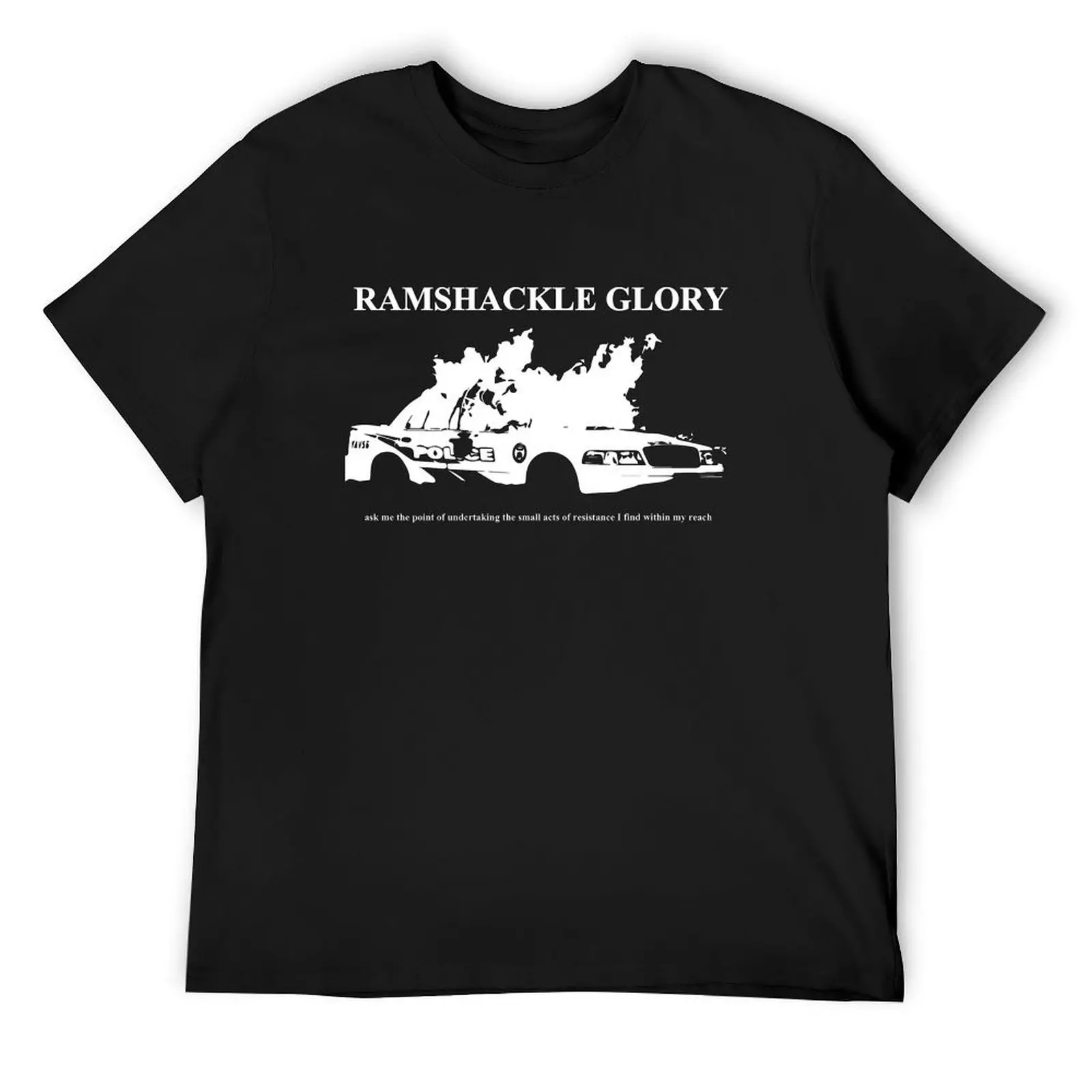Ramshackle glory police car T-Shirt topping anime shirt Clothing anime tshirt tee shirts for men
Ramshackle glory police car T-Shirt topping anime shirt Clothing anime tshirt tee shirts for men