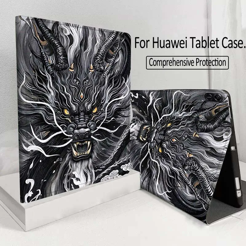 Fashion Dragon Pattern Tablet Case For Huawei MatePad M5 T5 SE 11 Pro Honor Tab 5 V7 V8 X9 GT 10.1 10.8 Inch
Fashion Dragon Pattern Tablet Case For Huawei MatePad M5 T5 SE 11 Pro Honor Tab 5 V7 V8 X9 GT 10.1 10.8 Inch