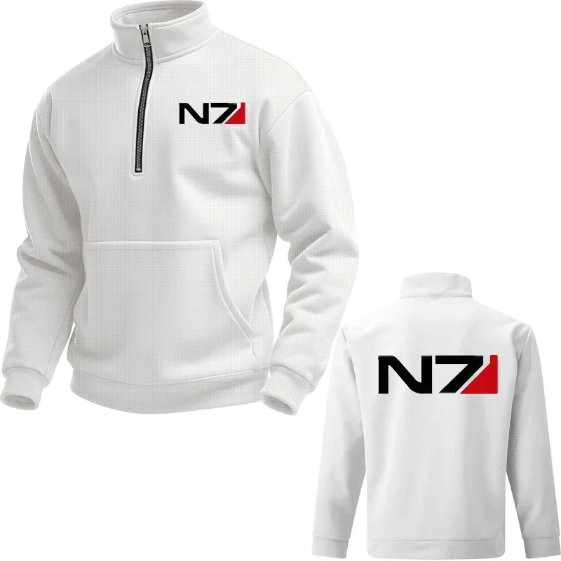 Новинка 2023 года, мужские толстовки с эффектом Mass Effect N7, евро размер, толстовка с капюшоном, весна-осень, повседневный пуловер в стиле Харадзюку с воротником-стойкой, топ
Новинка 2023 года, мужские толстовки с эффектом Mass Effect N7, евро размер, толстовка с капюшоном, весна-осень, повседневный пуловер в стиле Харадзюку с воротником-стойкой, топ