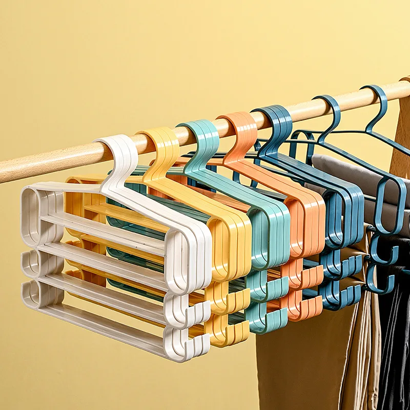 5pcs/set Multi-functional Non-Slip Multi-Layer Pants Hanger, Closet Hanging Organizer, Prevents Sliding, Keeps Pants Neat & Tidy
5pcs/set Multi-functional Non-Slip Multi-Layer Pants Hanger, Closet Hanging Organizer, Prevents Sliding, Keeps Pants Neat & Tidy