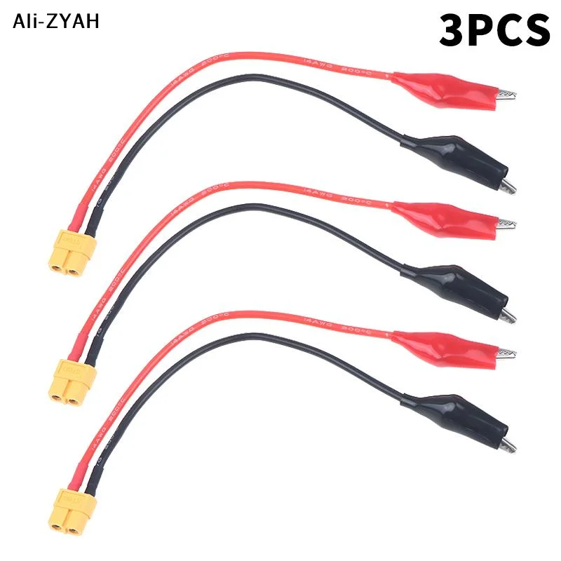 (YY)1/3/5Pcs RC Toy XT60 Connector Cable Alligator Clips Measure Tool NC2500 Pro Motor Run-in Line 14AWG Power Connection Cable
(YY)1/3/5Pcs RC Toy XT60 Connector Cable Alligator Clips Measure Tool NC2500 Pro Motor Run-in Line 14AWG Power Connection Cable