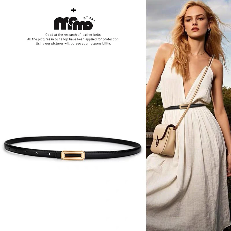 Fashion Classic Genuine Leather Belt for Women Gold Metal Buckle Matching Female Dress Jeans Elegant Adjustable Waistband
Fashion Classic Genuine Leather Belt for Women Gold Metal Buckle Matching Female Dress Jeans Elegant Adjustable Waistband