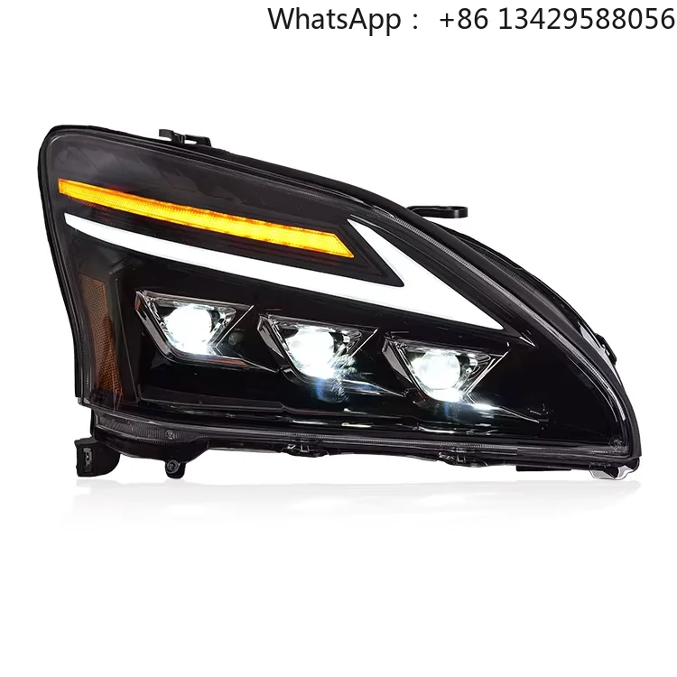 Specially Designed for Lexus Rx Headlight Assembly for 04-08 Models New LED Lens Sequential Turn Signal Daytime Running 6000k