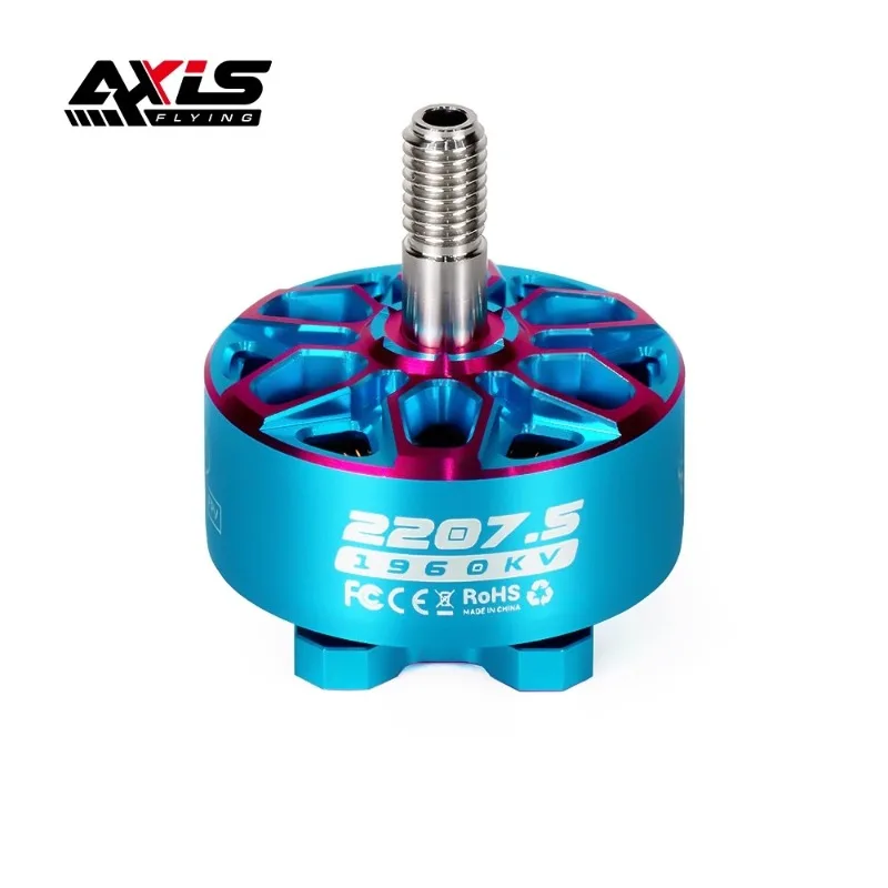 Axisflying Bando 2207.5 6S Brushless Motor 1860KV/1960KV for 5 Inch FPV Freestyle Drone
Axisflying Bando 2207.5 6S Brushless Motor 1860KV/1960KV for 5 Inch FPV Freestyle Drone