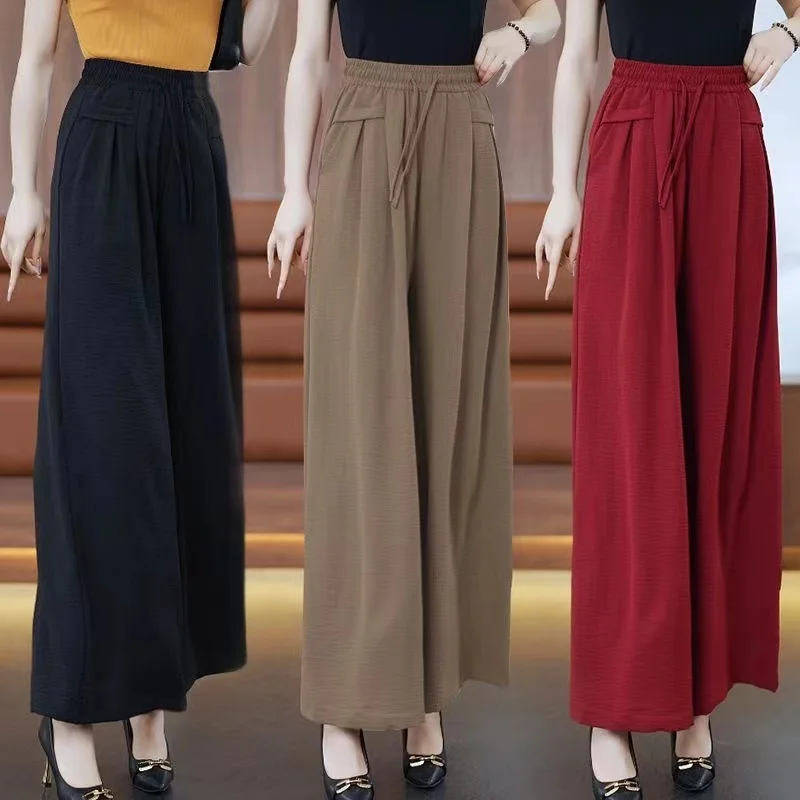 Summer New High Waist Wide Leg Pants Women's Style Drapey Anti-Mosquito Sunscreen National Trend Partial Skirt Casual Trousers
Summer New High Waist Wide Leg Pants Women's Style Drapey Anti-Mosquito Sunscreen National Trend Partial Skirt Casual Trousers