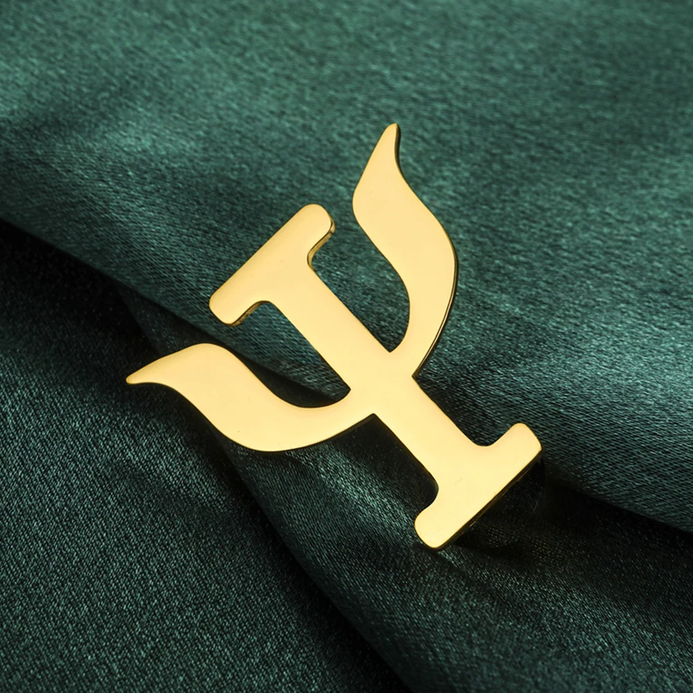 Dawapara Psi Symbol Brooch Greek Letter Lapel Pins Stainless Steel Accessories Psychologist Gift Healing Spiritual Jewelry
Dawapara Psi Symbol Brooch Greek Letter Lapel Pins Stainless Steel Accessories Psychologist Gift Healing Spiritual Jewelry