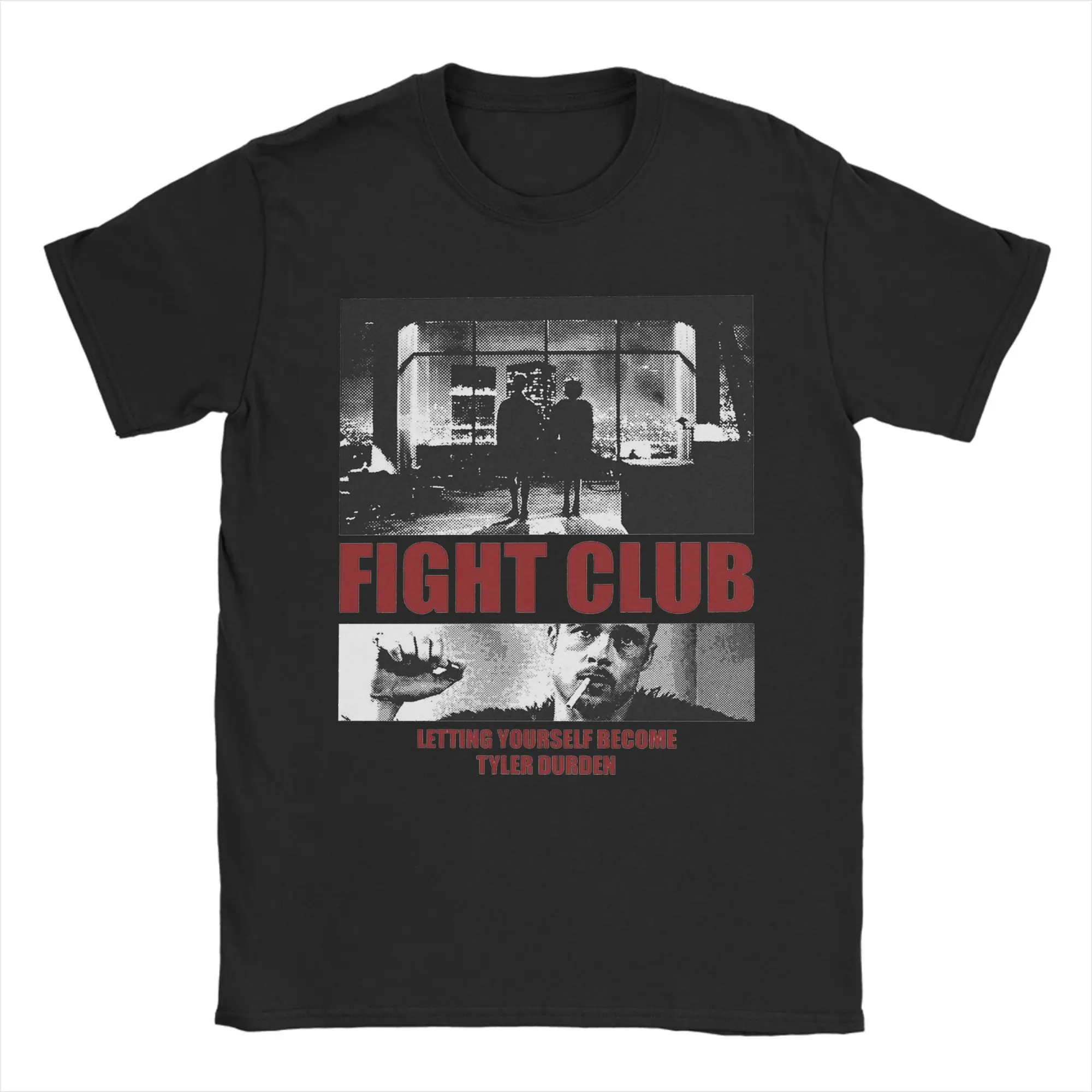 Fight Club Poster T Shirts Men Women's Pure Cotton Vintage T-Shirt Crewneck Retro Movies Tee Shirt Short Sleeve Clothing 6XL
Fight Club Poster T Shirts Men Women's Pure Cotton Vintage T-Shirt Crewneck Retro Movies Tee Shirt Short Sleeve Clothing 6XL