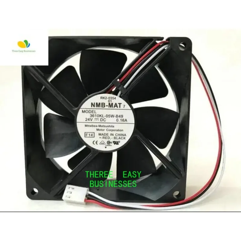 The original 3610KL-05W-B49 DC24V 0.16A 902592253 wire converter cooling fan
The original 3610KL-05W-B49 DC24V 0.16A 902592253 wire converter cooling fan