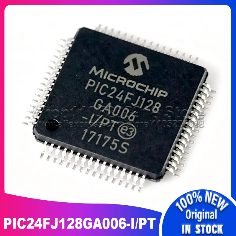 2-10 шт./лот PIC24FJ128GA006-I/PT PIC24FJ128GA006T-I/PT PIC24FJ128 GA006 -I/PT TQFP-64 100% новый, в наличии на складе
2-10 шт./лот PIC24FJ128GA006-I/PT PIC24FJ128GA006T-I/PT PIC24FJ128 GA006 -I/PT TQFP-64 100% новый, в наличии на складе
