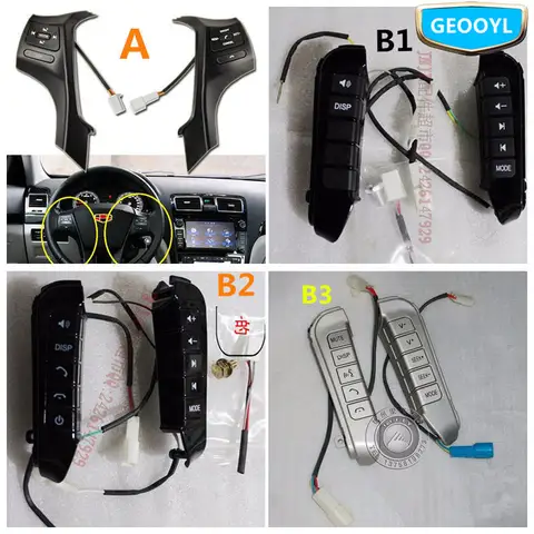 Pulsanti remoti multifunzione per auto, canale volume audio CD, controllo crusso, per Geely Emgrand, 8,EC8,E8