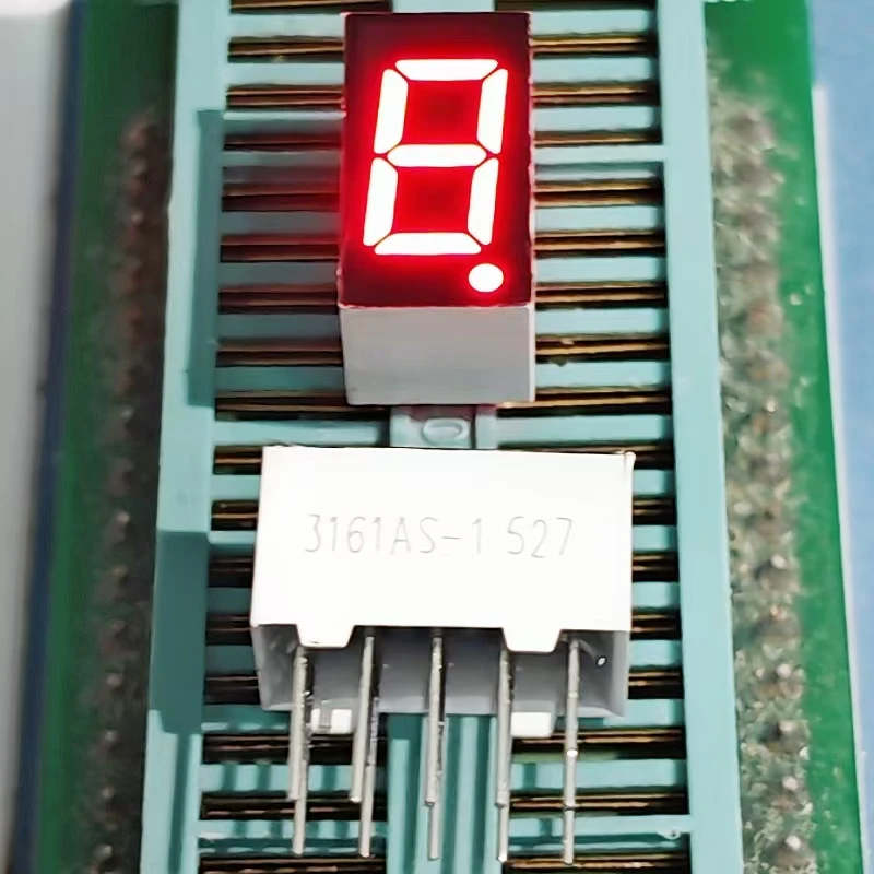 10pcs 0.36 Inch 10Pins 3161AS 3161BS 1 Bit Digit 7 Segment Red LED Digital Display Digitron Common Anode Cathode
10pcs 0.36 Inch 10Pins 3161AS 3161BS 1 Bit Digit 7 Segment Red LED Digital Display Digitron Common Anode Cathode