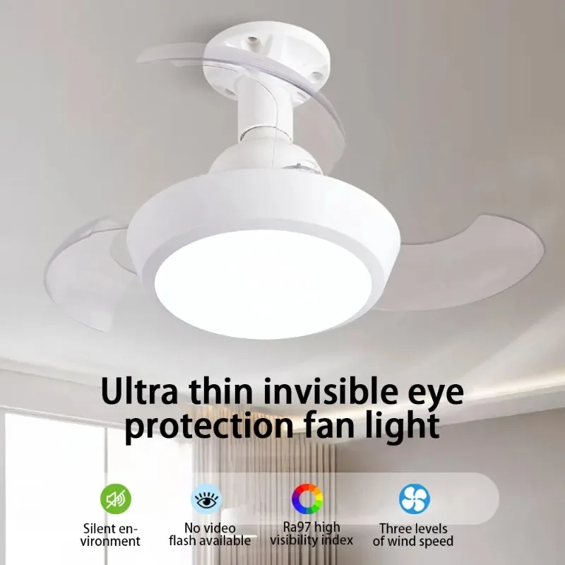 Silent Electric Fan New LED Lighting Silent Invisible Blade Lamps Remote Control Dimming Suitable for Living Room Dining Room
Silent Electric Fan New LED Lighting Silent Invisible Blade Lamps Remote Control Dimming Suitable for Living Room Dining Room