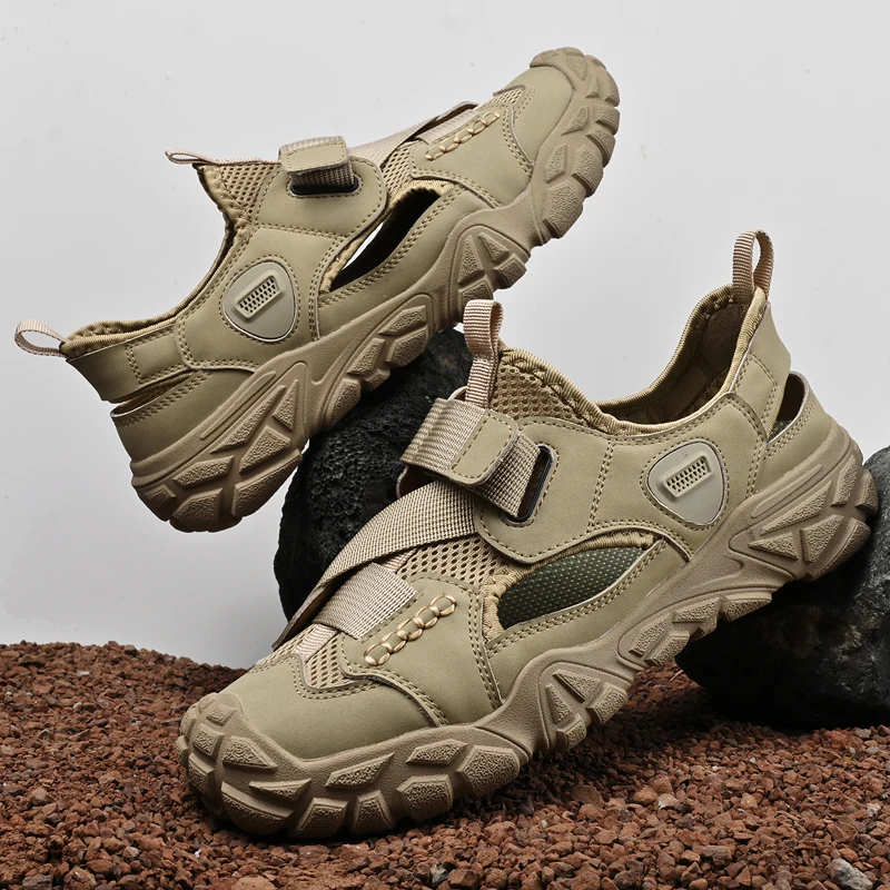 Summer Outdoor Men's Hollow Out Casual Shoes Breathable and Soft Men Sneakers Anti slip and Wear-resistant Hiking Shoes For Men
Summer Outdoor Men's Hollow Out Casual Shoes Breathable and Soft Men Sneakers Anti slip and Wear-resistant Hiking Shoes For Men