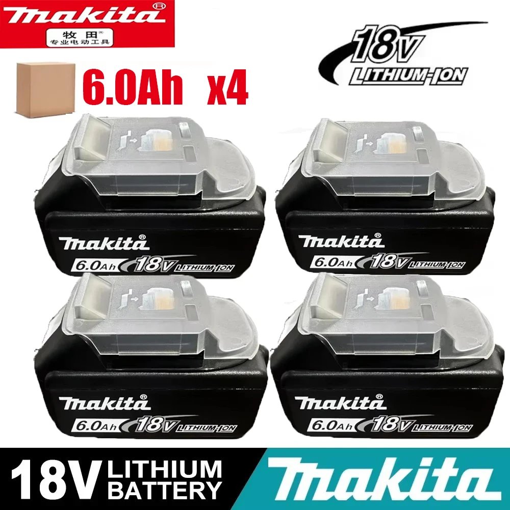 5.0/6.0Ah Original 18V Makita Battery High-quality, Powerful Rechargeable Lithium-ion Battery for Makita 18V LXT Power Tools
5.0/6.0Ah Original 18V Makita Battery High-quality, Powerful Rechargeable Lithium-ion Battery for Makita 18V LXT Power Tools