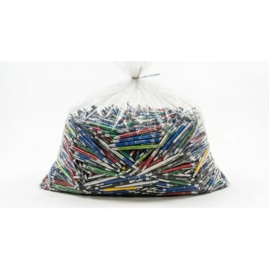 5 lb of Assorted Misprint Metal Retractable Ball Point Bulk Misprinted Pens, Stylus Tip, Comfort Grips, Wholesale Office Home S
5 lb of Assorted Misprint Metal Retractable Ball Point Bulk Misprinted Pens, Stylus Tip, Comfort Grips, Wholesale Office Home S