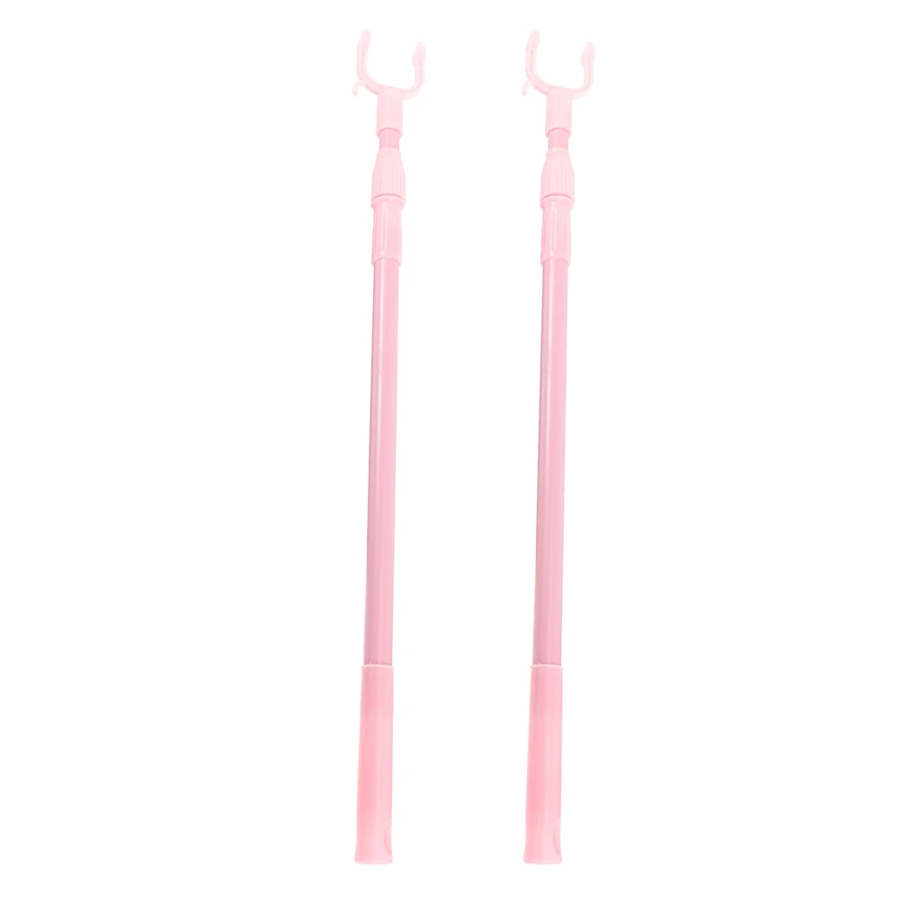 2 Pcs Clothes Fork Reaching Rod Adjustable Clothing Drying Pole Clothes-supporting
2 Pcs Clothes Fork Reaching Rod Adjustable Clothing Drying Pole Clothes-supporting
