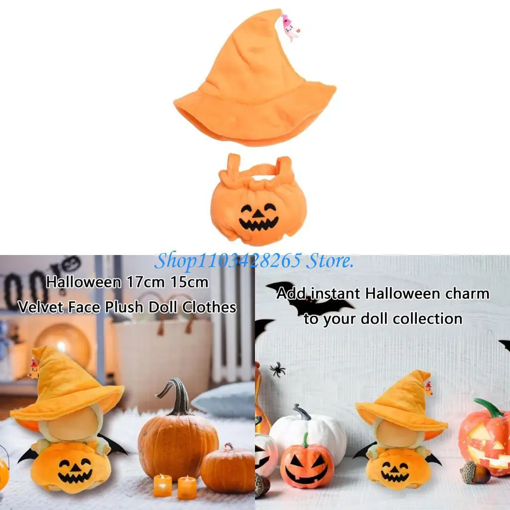 Doll Pumpkin Top Outfit For Collectible Plushies Perfect For Parties Or Photos G2TE
Doll Pumpkin Top Outfit For Collectible Plushies Perfect For Parties Or Photos G2TE