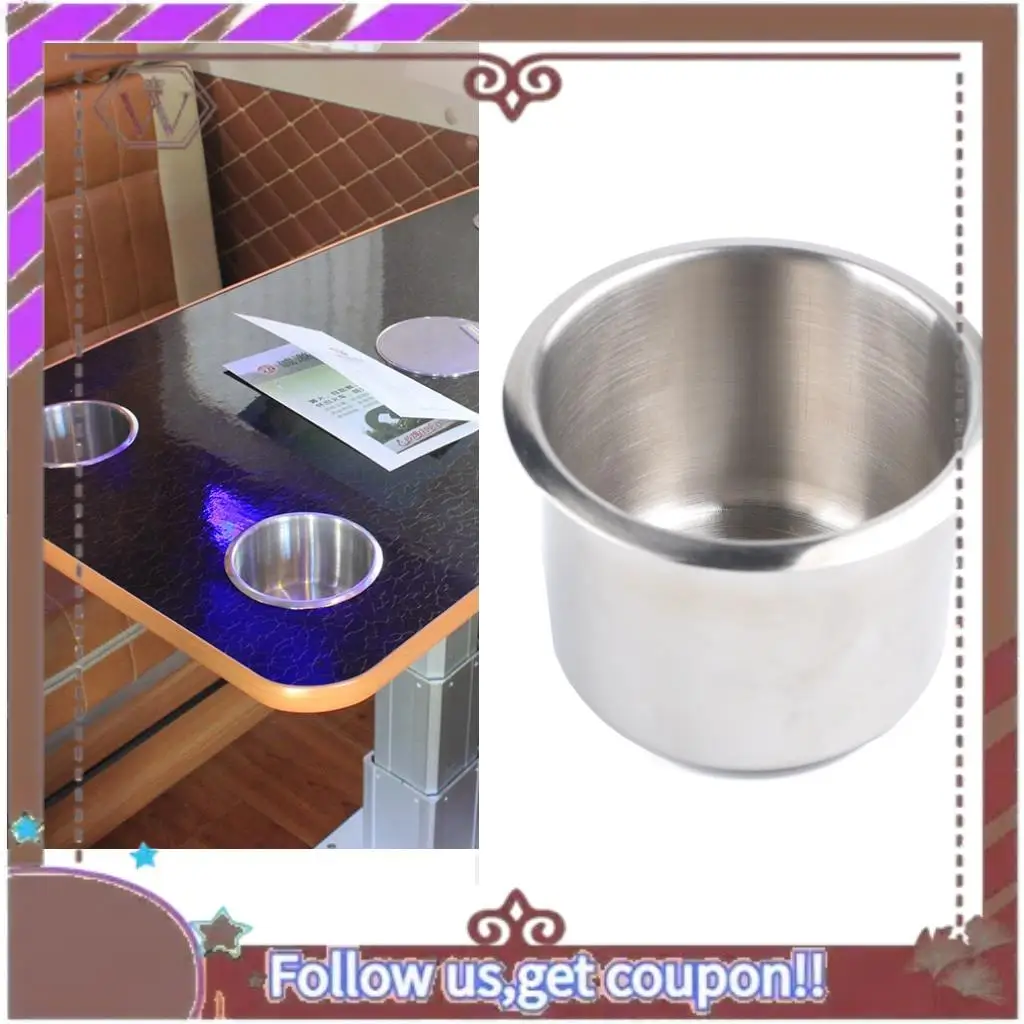 A57E-2PCS Marine Boat Yacht RV Recessed Cup Drink Can Holder Stainless Steel Drop-In Cup Holder
A57E-2PCS Marine Boat Yacht RV Recessed Cup Drink Can Holder Stainless Steel Drop-In Cup Holder